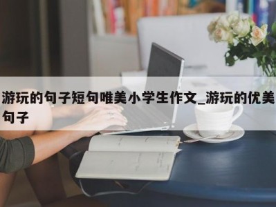 成都游玩的句子短句唯美小学生作文_游玩的优美句子 