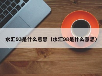 成都水汇93是什么意思（水汇98是什么意思）