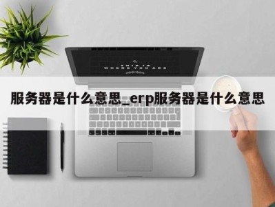 成都服务器是什么意思_erp服务器是什么意思 