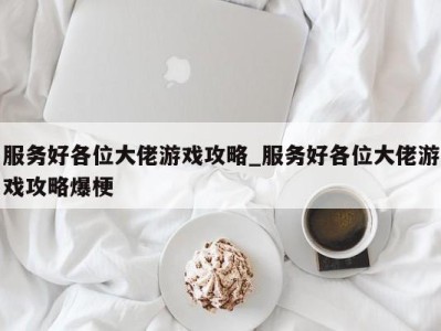 成都服务好各位大佬游戏攻略_服务好各位大佬游戏攻略爆梗 